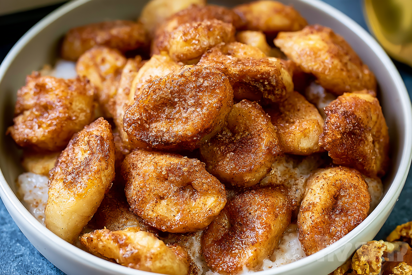 Air Fried Bananas