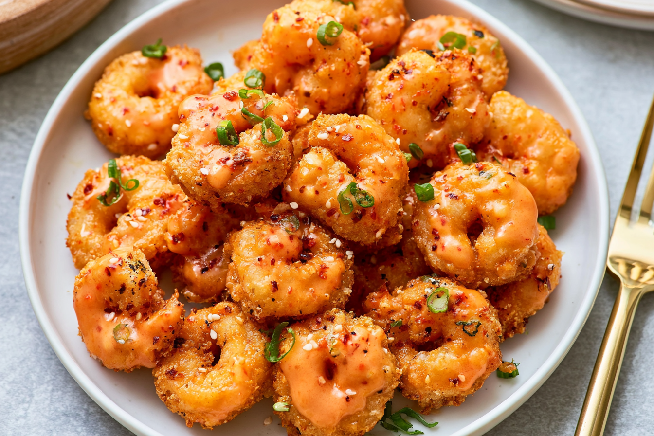 Crispy Air Fryer Bang Bang Shrimp: A Weeknight Restaurant Favorite