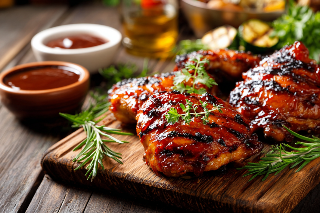 BBQ Chicken Thigh Recipes with Sauce – Easy and Flavorful