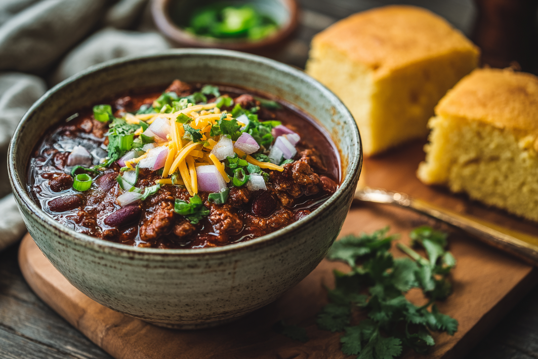 Classic Homemade Chili Recipe – Easy & Flavorful