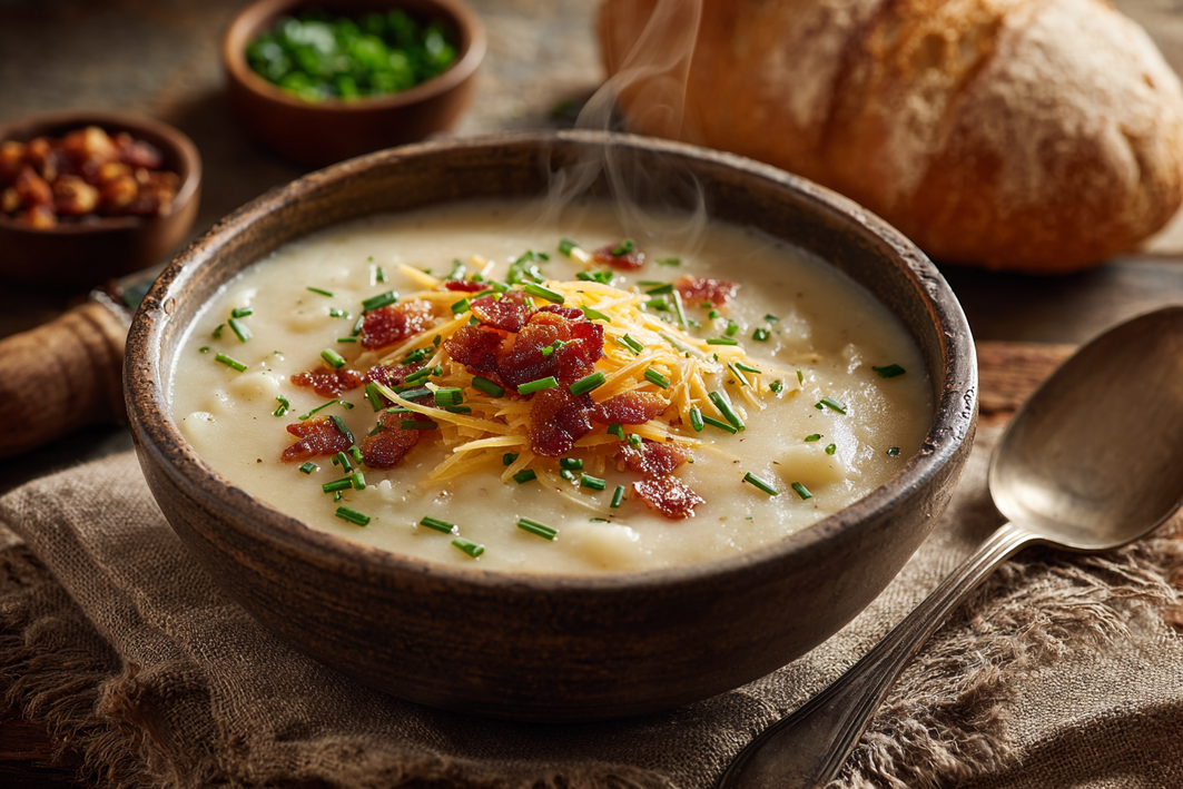 Classic Homemade Potato Soup – Easy & Creamy Recipe