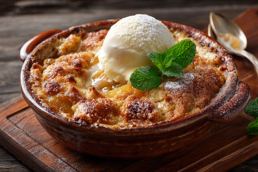 Classic Peach Cobbler – Easy Southern Dessert