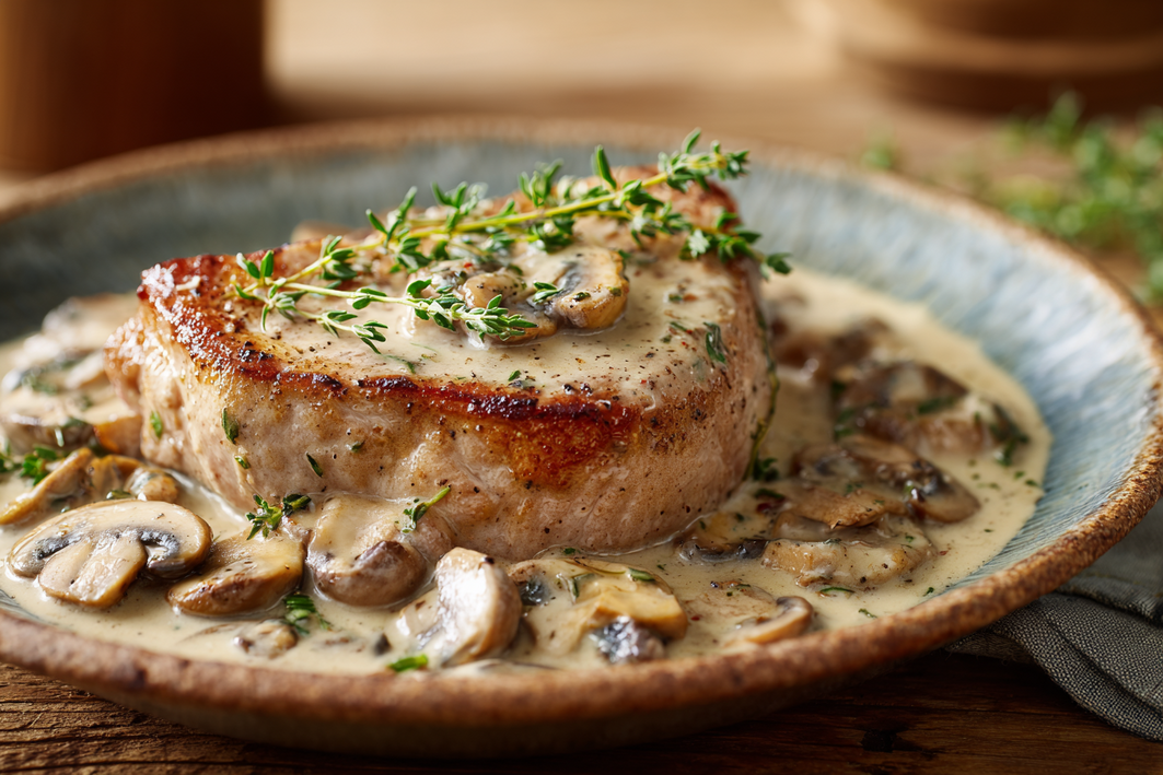 Creamy Pork Chop Recipes with Mushrooms – Easy and Delicious