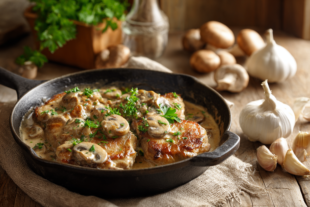 Creamy Pork Chop Recipes with Mushrooms – Easy & Delicious