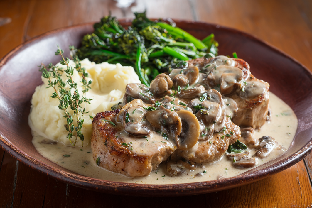 Creamy Pork Chop Recipes with Mushrooms – Easy & Delicious