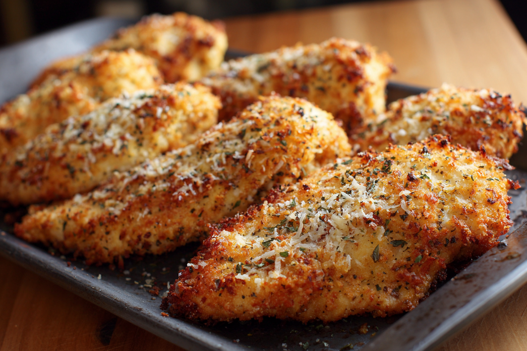 Crispy Parmesan Chicken Breast Recipes – Easy & Delicious