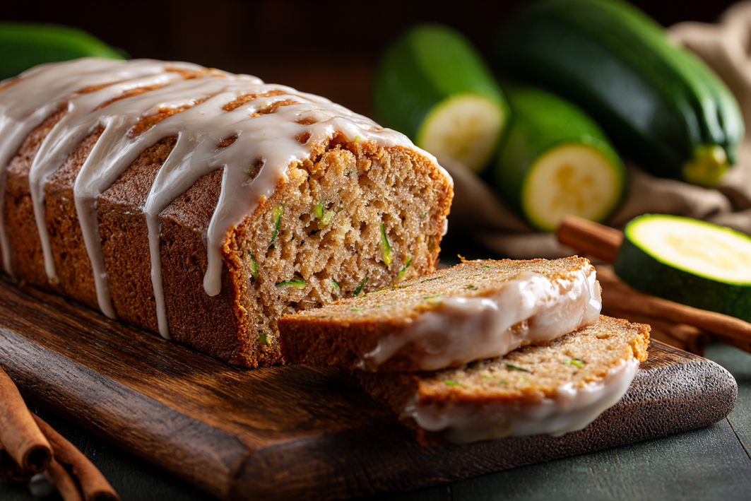 Glazed Zucchini Bread – Moist and Easy Recipe