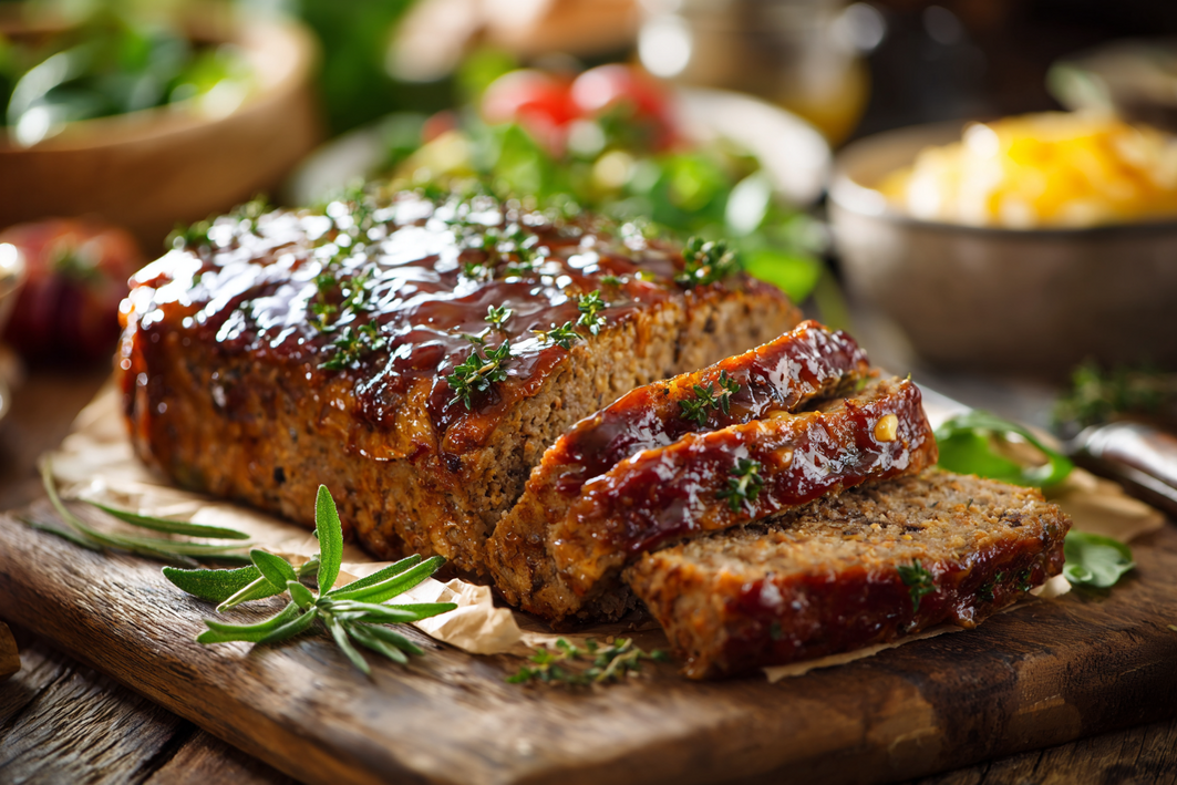 Honey Mustard Meatloaf – Easy Comfort Dinner
