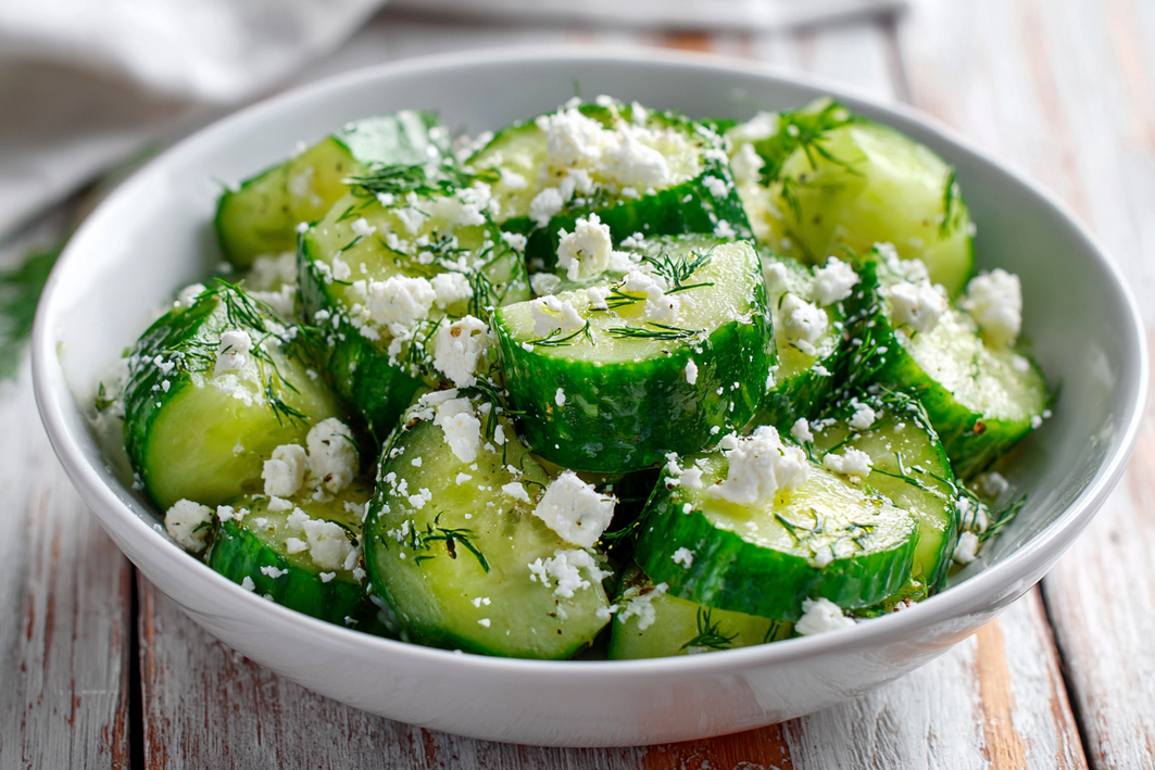 Protein-Packed Cucumber Salad – Easy & Refreshing