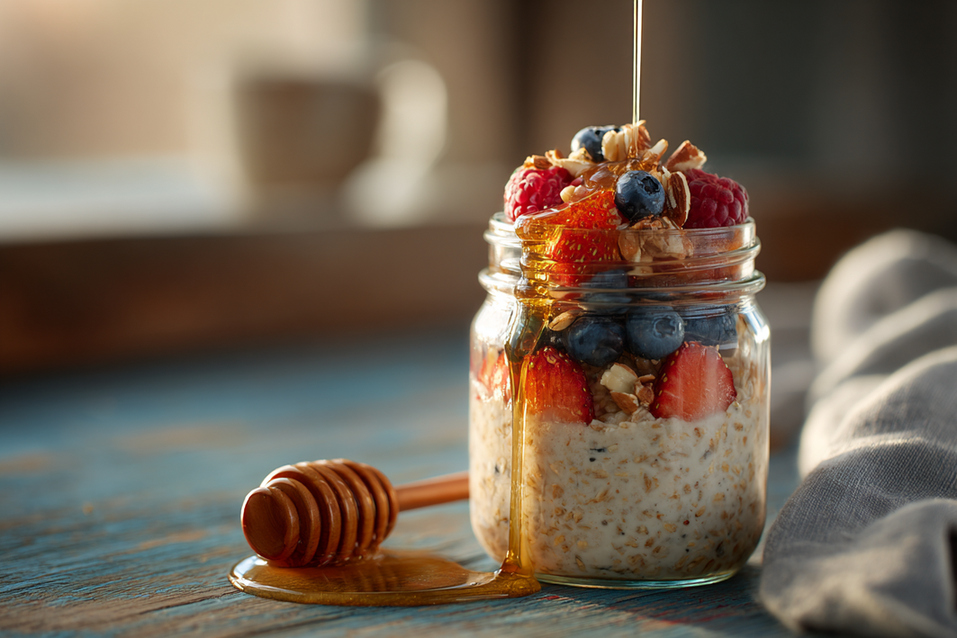 Quick Overnight Oats for Busy Mornings – Easy & Healthy