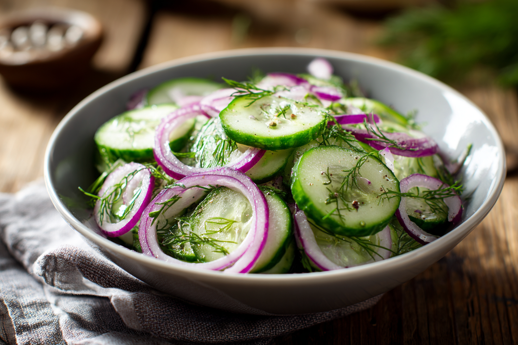 Refreshing Cucumber Salad – Easy & Light Side Dish