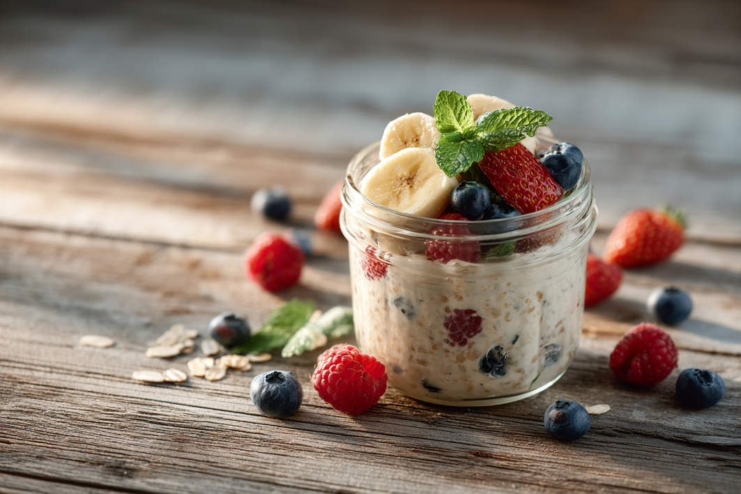 Refreshing Overnight Oats – Easy & Creamy Breakfast