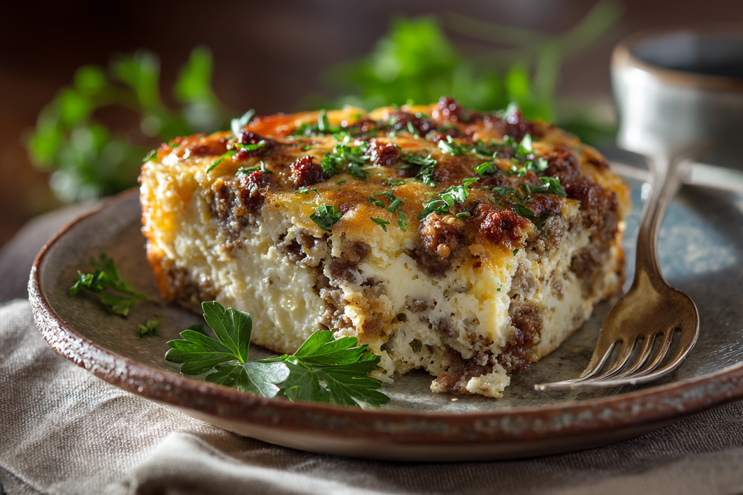 Slow Cooker Breakfast Casserole – Easy Morning Meal