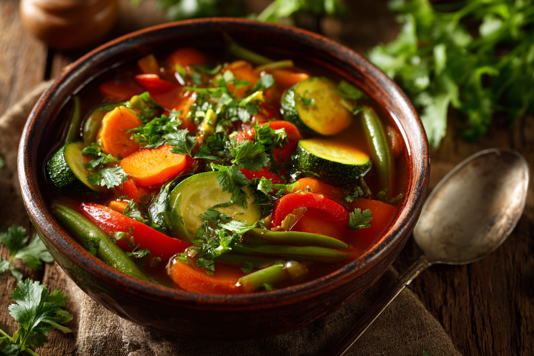 Spicy Soup with Vegetables – Easy and Flavorful