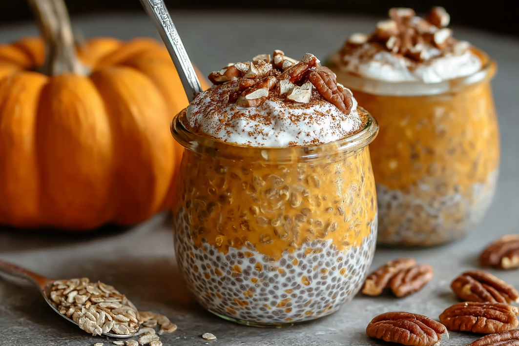 Creamy Pumpkin Spice Overnight Oats – Easy & Delicious