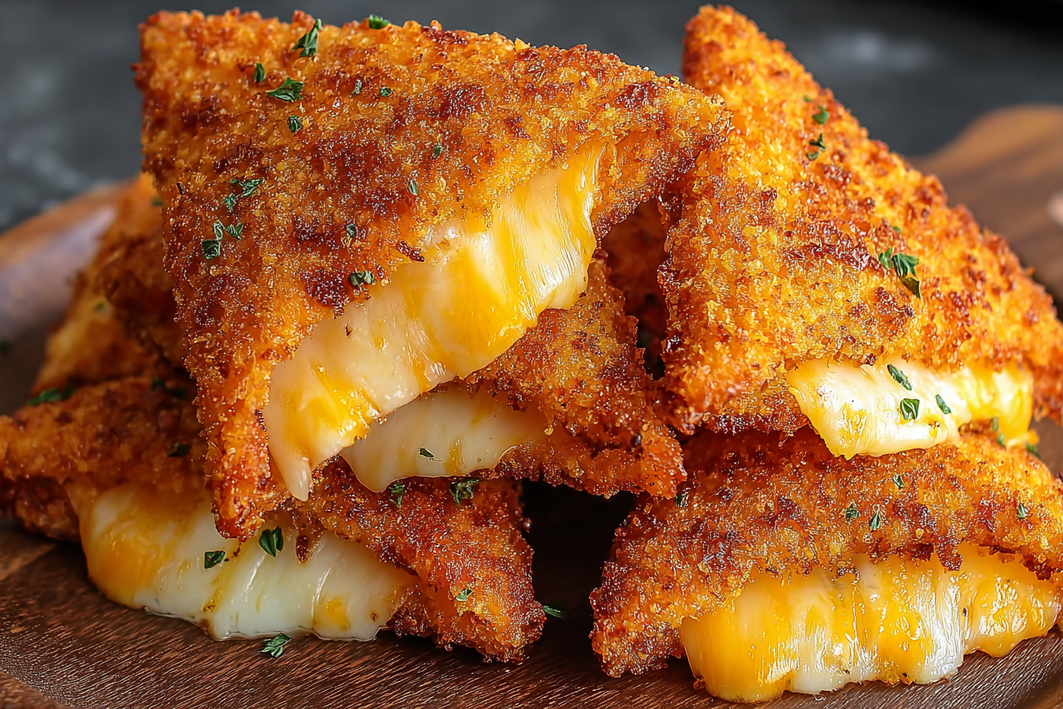 Fried Cheese Stuffed Doritos – Crispy & Gooey Snack