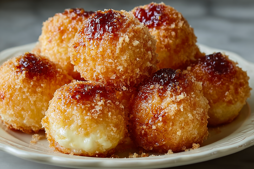 Heavenly Crème Brûlée Donut Holes – Easy Creamy Treat