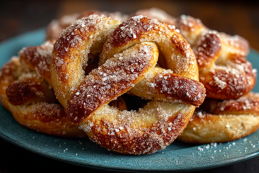 Irresistible Cinnamon Sugar Soft Pretzels – Easy & Fluffy