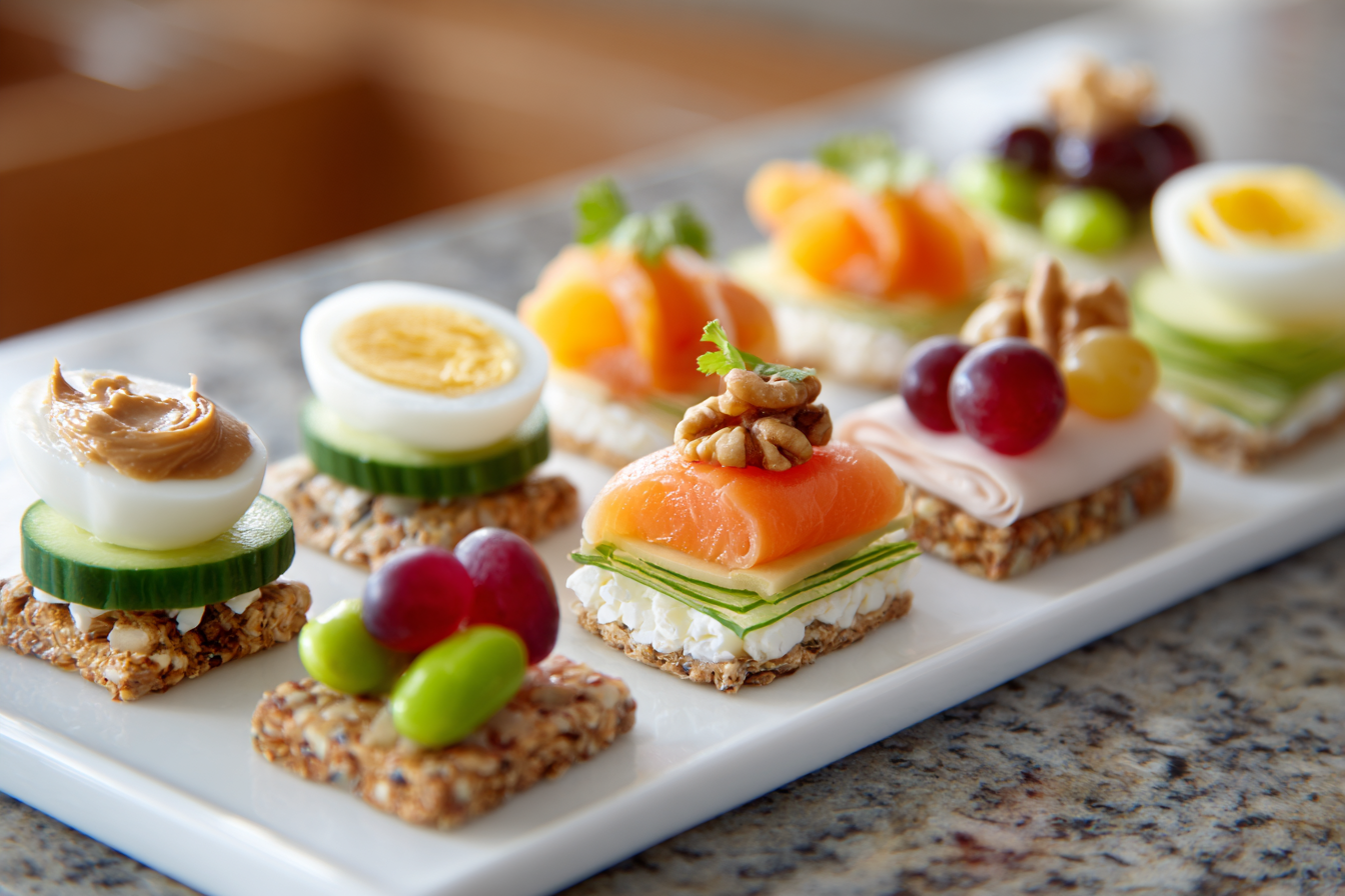 15+ Easy & Healthy Snack Combinations for Sustained Energy & Weight Balance
