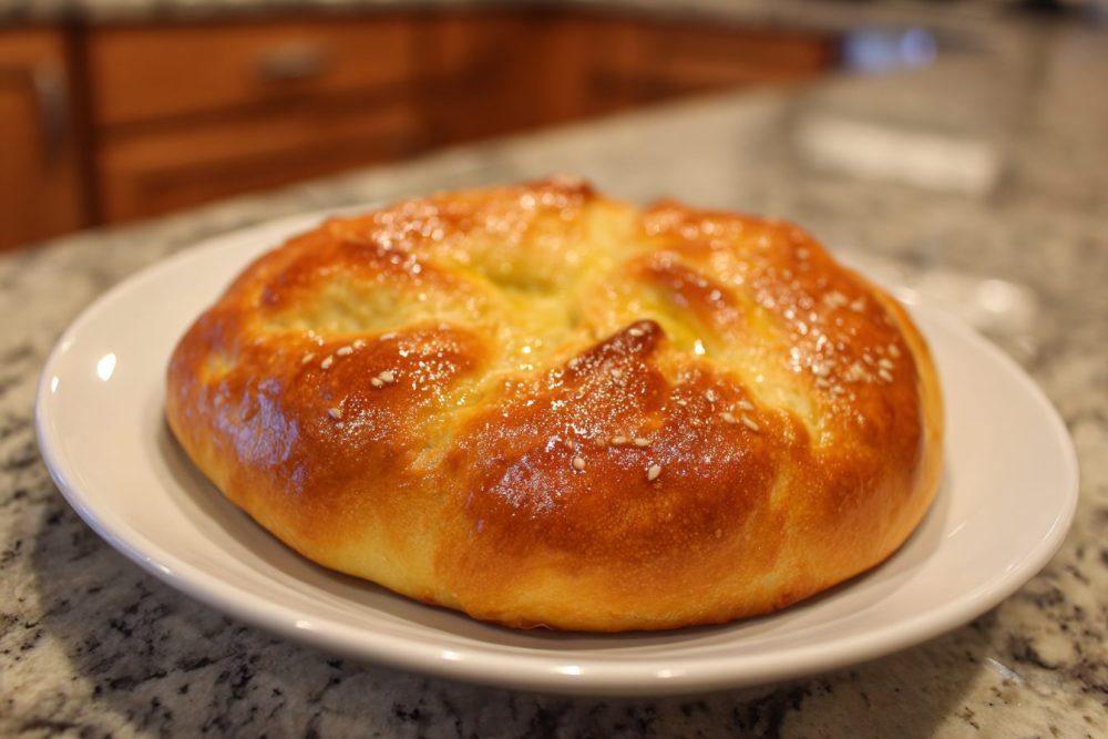 3-Ingredient No-Knead Turkish Flatbread: Quick Skillet Recipe