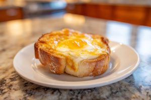 Air Fryer Egg and Cheese Toast