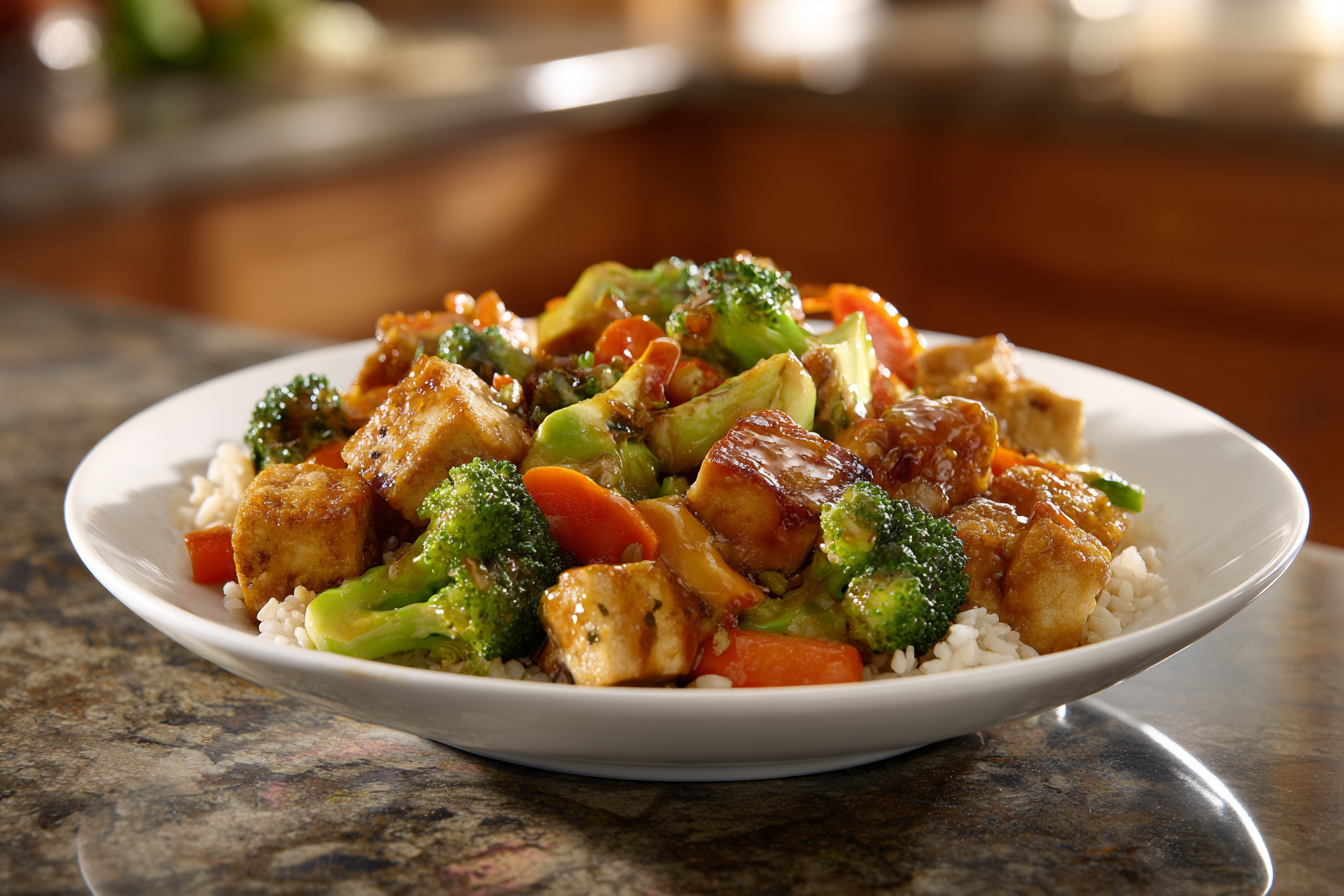 Air Fryer Tofu & Veggie Power Bowl: Your New Go-To High-Protein Meal