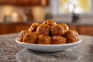 Boldly Seasoned Roasted Chickpea & Edamame Bites
