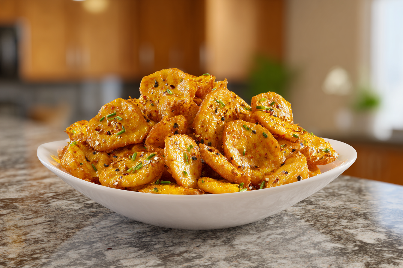 Amp Up Your Snacking Game: Boldly Seasoned Roasted Chickpea & Edamame Bites