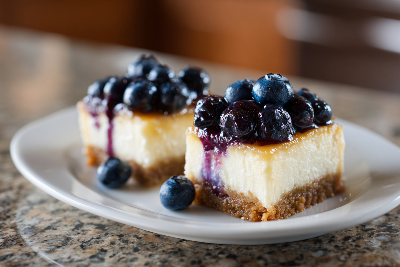 Blueberry Cheesecake Bars: Two Irresistible Recipes