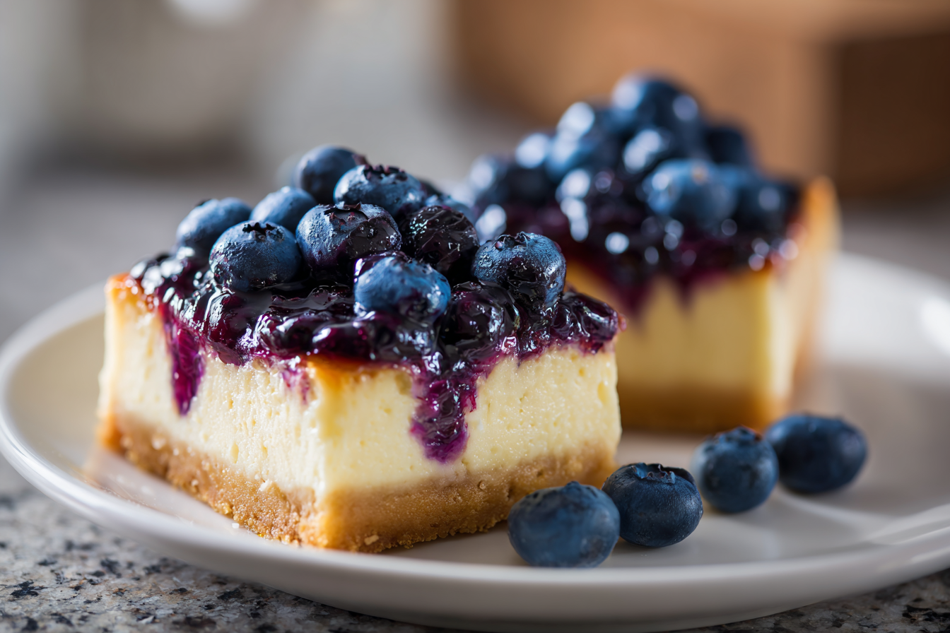 Blueberry Cheesecake Bars: Two Irresistible Recipes