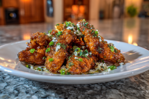 Bright & Crispy Lemon Herb Chicken Tenders (Mediterranean Style!)