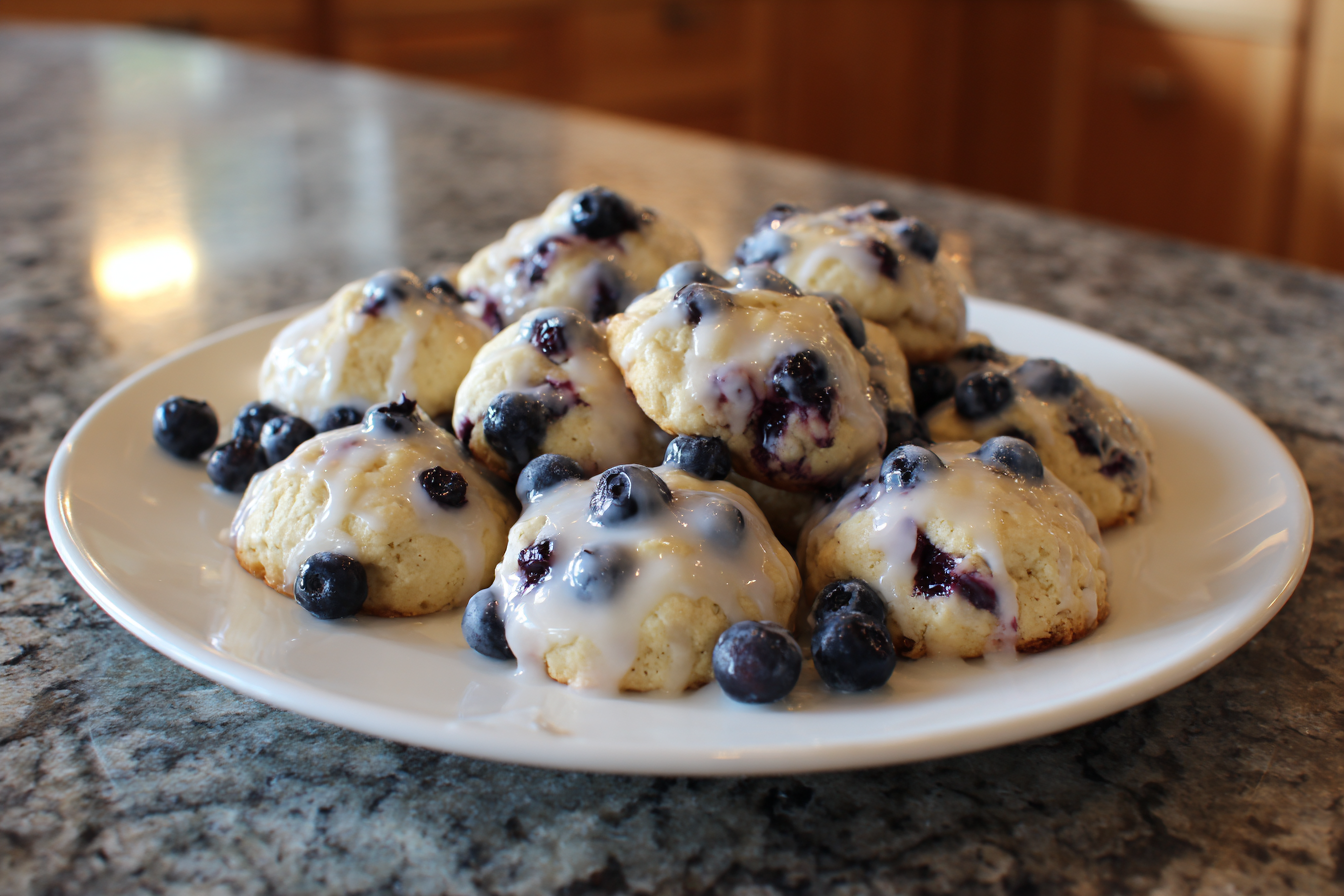 Bright & Zesty Blueberry Lemon Cookies for a Healthy Summer Treat