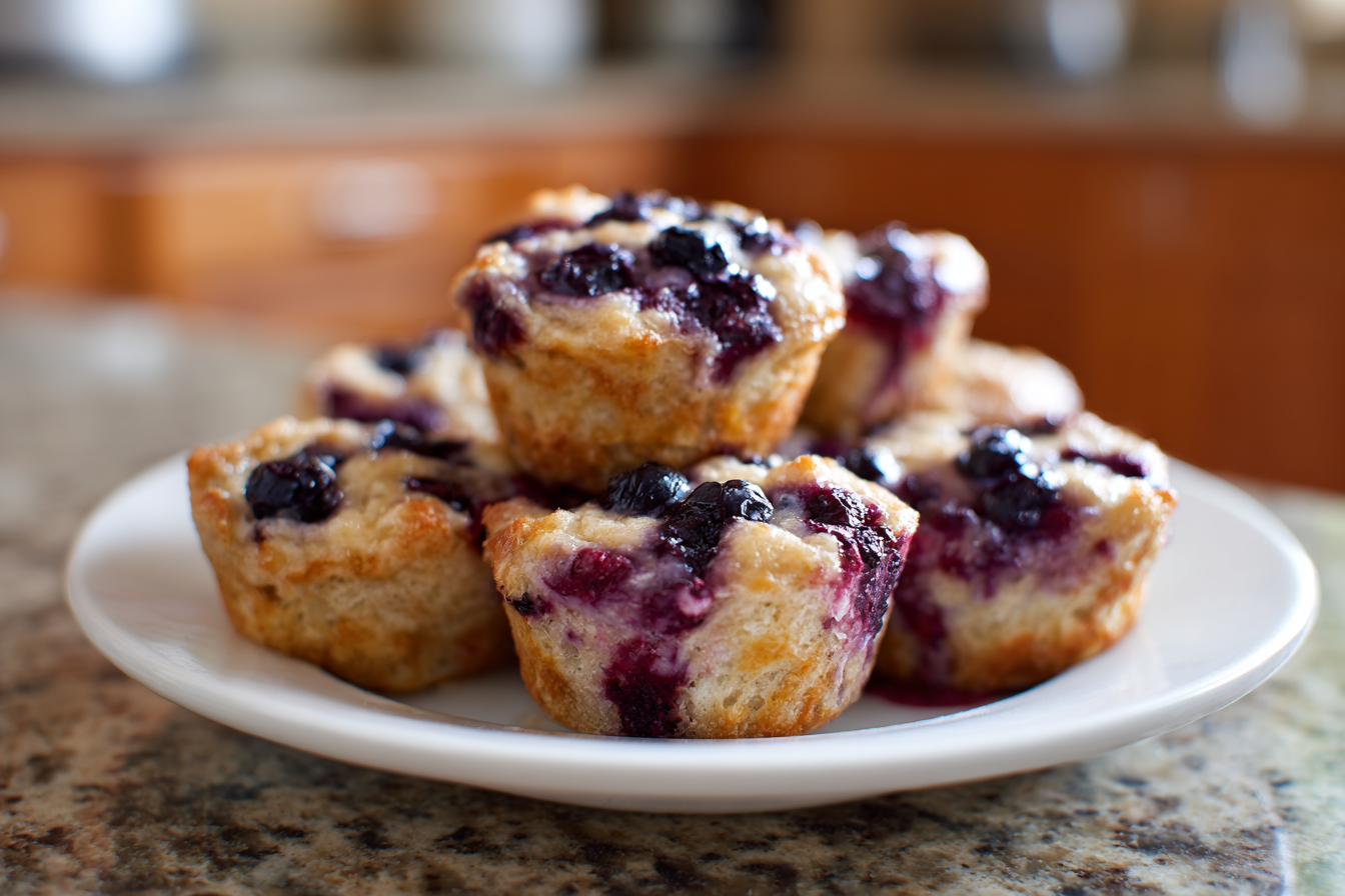 Bright & Zesty Lemon Blueberry Protein Bites: Your New Favorite Cottage Cheese Snack