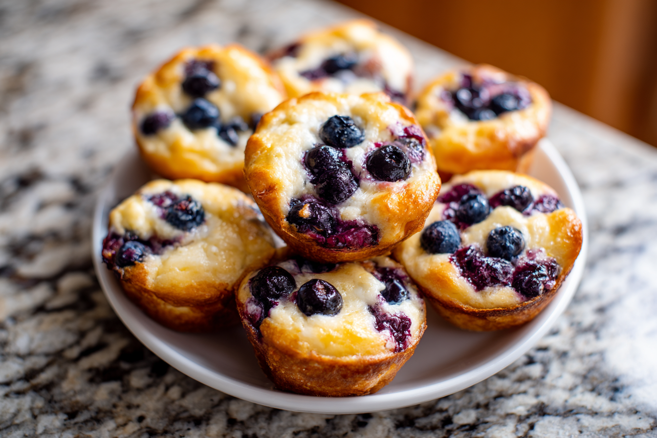 Bright & Zesty Lemon Blueberry Protein Bites: Your New Favorite Cottage Cheese Snack