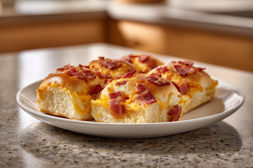 Cheesy Bacon Buns: Your New Favorite 30-Minute Snack