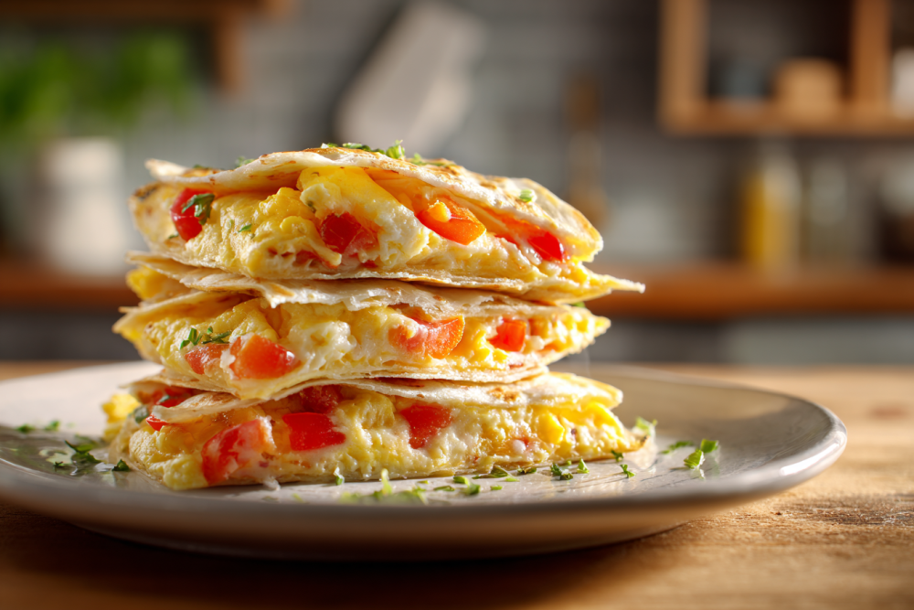 Cheesy Egg & Bell Pepper Quesadillas: Your New Favorite Breakfast Hack