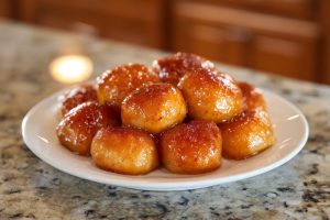 High Protein Cinnamon Apple Bites