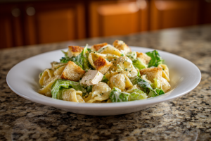 Creamy Chicken Caesar Pasta Salad
