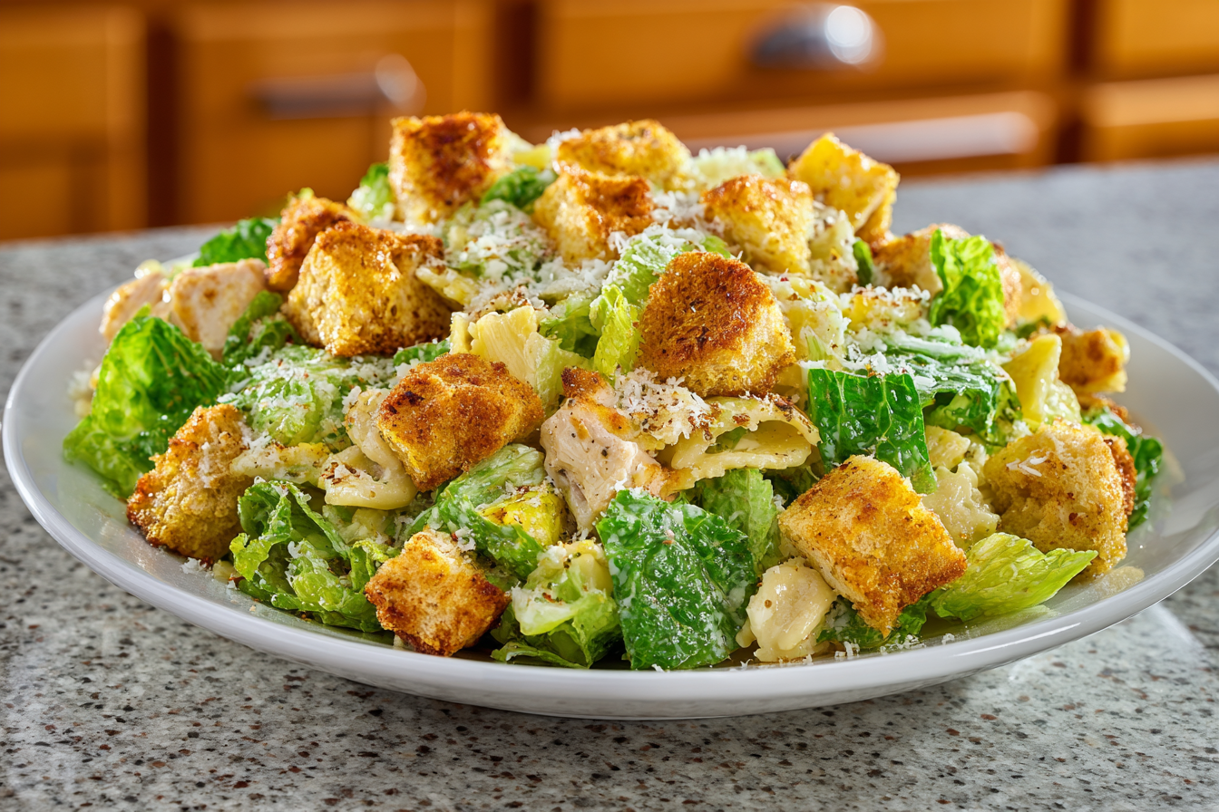 Creamy Chicken Caesar Pasta Salad: Your 30-Minute Weeknight Win