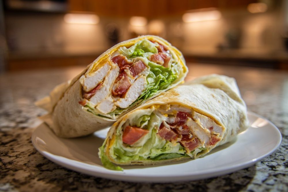 Creamy Chicken Caesar Wraps: Your Ultimate High-Protein Lunch Prep