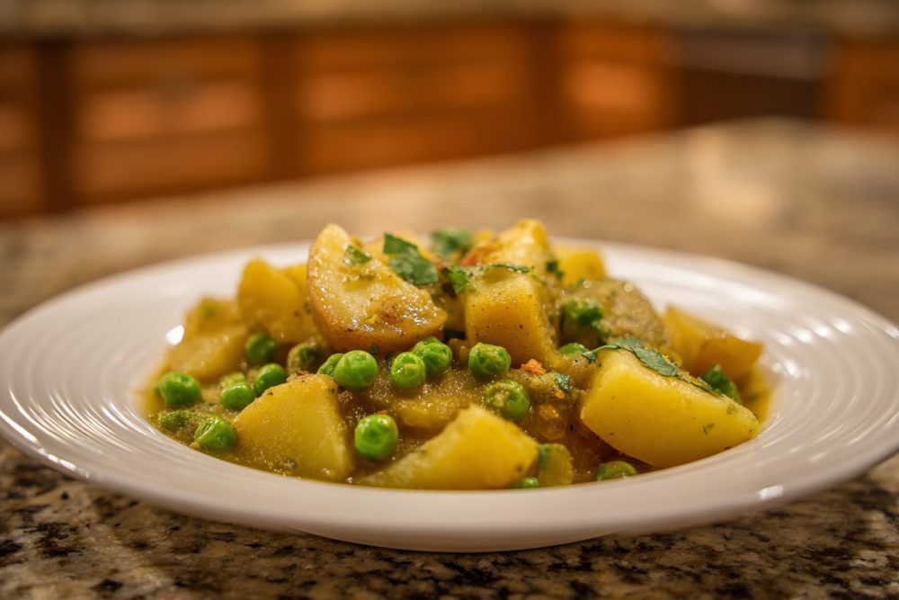 Creamy Coconut Potato & Pea Curry: Your One-Pot Vegan Comfort