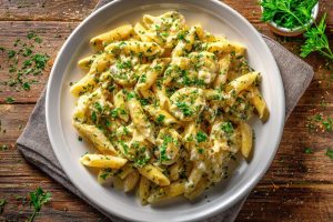 Creamy High-Protein Cajun Chicken Pasta