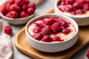 Creamy Raspberry Chia Pudding