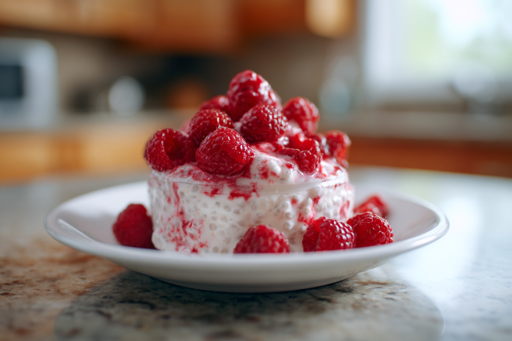 Creamy Raspberry Chia Pudding: Your Go-To Vegan Meal Prep Breakfast