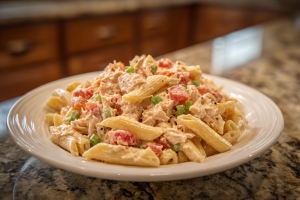 Creamy Tuna Pasta Salad for High-Protein Meal Prep