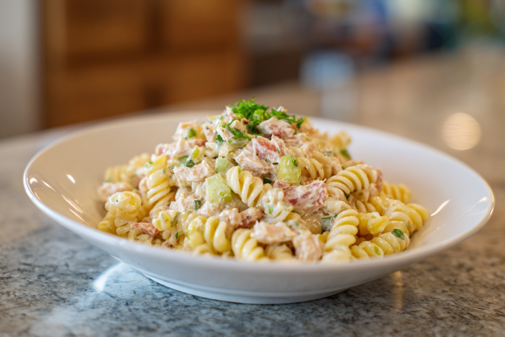 Creamy Tuna Pasta Salad for a High-Protein Meal Prep