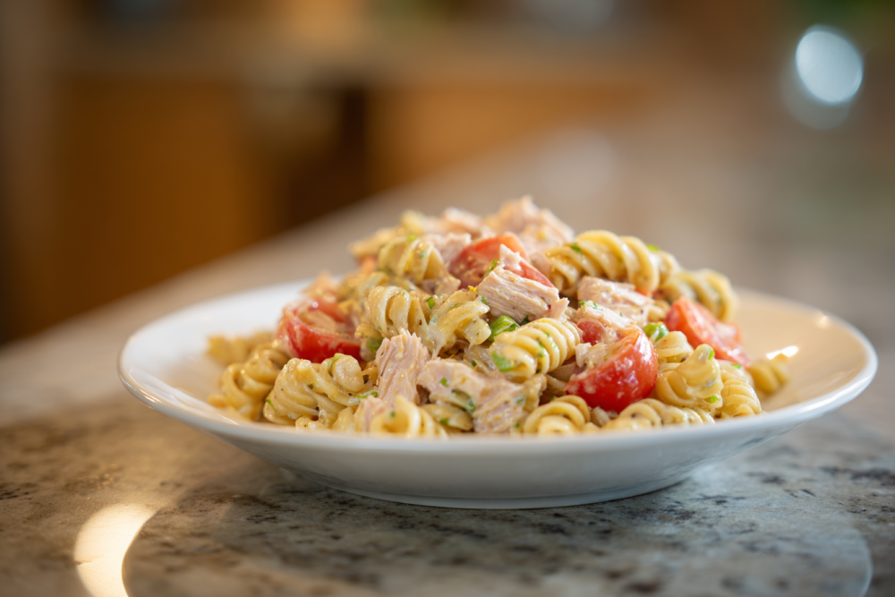 Creamy Tuna Pasta Salad for a High-Protein Meal Prep