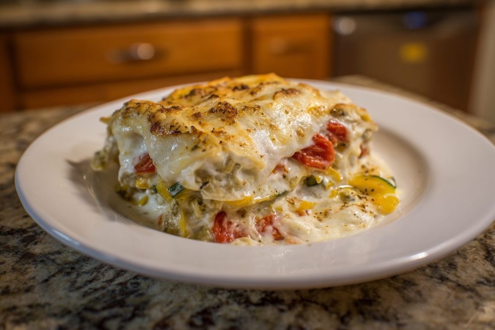 Creamy Vegetable Lasagna Bake: A Hearty White Sauce Wonder