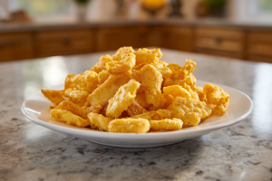 Crispy Cottage Cheese Chips with Herbs