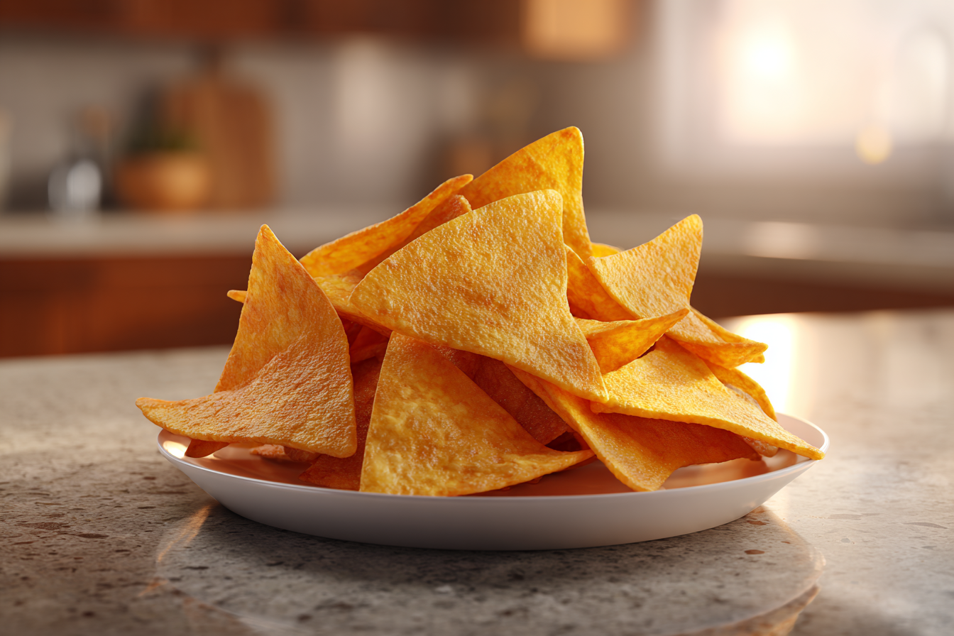 Crunchy & Crispy: The Ultimate 2-Ingredient Keto Tortilla Chips (Grain-Free & Egg-Free!)